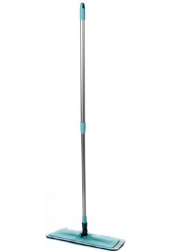 Швабра Максус-Плюс с телескопической ручкой 8207 Мята (моп 40,5 см х 15 см), 125 см